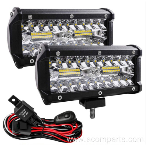 Led car headlight light for auto off road